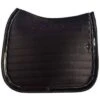 Saddle Pad DR Vincere Satin With Stones Black