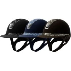 Helmet Samshield Miss Shield Shadowmatt Medley Chrome Silver