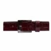 Belt Vincere Ruby Croco -Equestrian Equipment Store Belt Vincere Ruby Croco Bordeaux