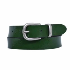 Belt Vincere Sanne Python 12 Belt Vincere Sanne Python -Equestrian Equipment Store Belt Vincere Sanne Python Green