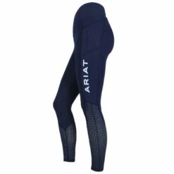 Breeches Ariat EOS Full Grip Tights -Equestrian Equipment Store Breeches Ariat EosFullGrip Blue 2