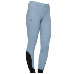 Breeches Cavalleria Toscana Line System Full Grip Jersey Kids -Equestrian Equipment Store Breeches CT LineSystemFullGrip Kids IceBlue 1