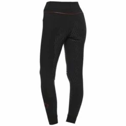 Breeches Cavalleria Toscana Team Red Stripe Full Grip -Equestrian Equipment Store Breeches CT TeamRedStripeFullGrip Black 3