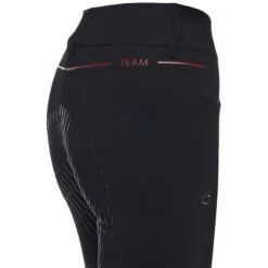Breeches Cavalleria Toscana Team Red Stripe Full Grip -Equestrian Equipment Store Breeches CT TeamRedStripeFullGrip Navy 3