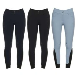 Breeches Cavalleria Toscana Team Red Stripe Full Grip