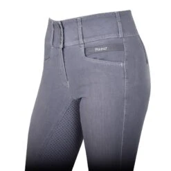 Breeches Pikeur Candela Grip Jeans -Equestrian Equipment Store Breeches Pikeur CandelaGripJeans DenimGrey 2