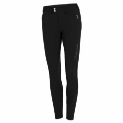 Breeches Samshield Adele Knee Grip -Equestrian Equipment Store Breeches Samshield Adele Black Front