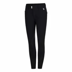 Breeches Samshield Astrid Full Grip 18 Breeches Samshield Astrid Full Grip -Equestrian Equipment Store Breeches Samshield Astrid Black Front