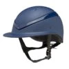 Special Offer - Charles Owen Luna Luxe - Blue - 57 -Equestrian Equipment Store CO 022 LunaLuxe NavyGloss