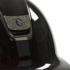 Helmet Samshield 2.0 Glossy Alcantara Chrome Black Crystal Fabric -Equestrian Equipment Store Cap Samshield 2GlossyMetAlcantara 14587 Black 5