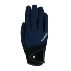 Equestrian Equipment Store -Equestrian Equipment Store Gloves Roeckl Milano 8241 Blue