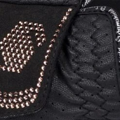 Gloves Samshield V-Skin SWAROVSKI -Equestrian Equipment Store Gloves Samshield V SkinSW BlackRosegold Details