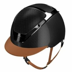 Helmet Kask Dogma Carbon Shine Chrome Tan -Equestrian Equipment Store Helm Kask Dogma Carbon Shine Chrome Tan Custom 1