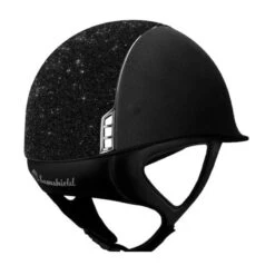 Helmet Samshield Alcantara Ultra Fine Rock Chrome Silver 9 Helmet Samshield Alcantara Ultra Fine Rock Chrome Silver -Equestrian Equipment Store Helmet Samshield Alcantara Ultra Rocks Chrome Silver 13827 black1