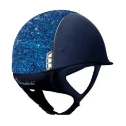 Helmet Samshield Alcantara Ultra Fine Rock Chrome Silver 11 Helmet Samshield Alcantara Ultra Fine Rock Chrome Silver -Equestrian Equipment Store Helmet Samshield Alcantara Ultra Rocks Chrome Silver 13827 blue1
