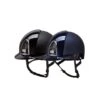 Helmet KEP Italia Cromo 2.0 Textile Polish -Equestrian Equipment Store K060 KEP Italia Cromo 2.0 Textile Polish Blue Overzicht 1
