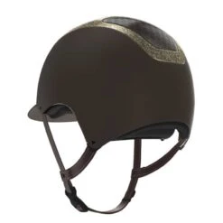 Helmet Kask Dogma Prestige Crystals Frame -Equestrian Equipment Store Ksk 04 Kask DogmaPrestigeCrystalsFrame Brown 2