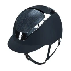 Helmet Kask Dogma Prestige Chrome Crystals Carpet 13 Helmet Kask Dogma Prestige Chrome Crystals Carpet -Equestrian Equipment Store Ksk 05 Kask DogmaPrestigeChromeCrystalsCarpet Blue 1