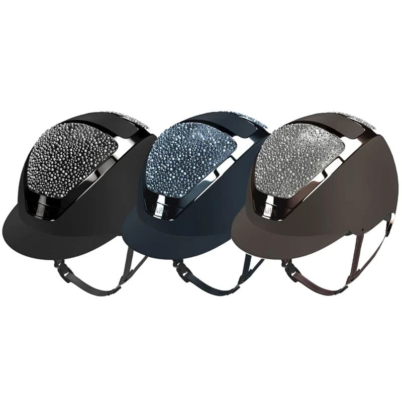 Helmet Kask Dogma Prestige Chrome Crystals Galuchat 3 Helmet Kask Dogma Prestige Chrome Crystals Galuchat