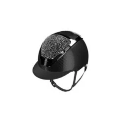 Helmet Kask Dogma Carbon Shine Chrome Crystals Galuchat