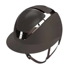 Helmet Kask Starlady Prestige Chrome 15 Helmet Kask Starlady Prestige Chrome -Equestrian Equipment Store Ksk 16 Kask StarladyPrestigeChrome Brown 1