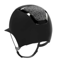 Helmet Kask Starlady Prestige Chrome Crystals Galuchat 12 Helmet Kask Starlady Prestige Chrome Crystals Galuchat -Equestrian Equipment Store Ksk 25 Kask StarladyPrestigeChromeCrystalsGaluchat Black 2