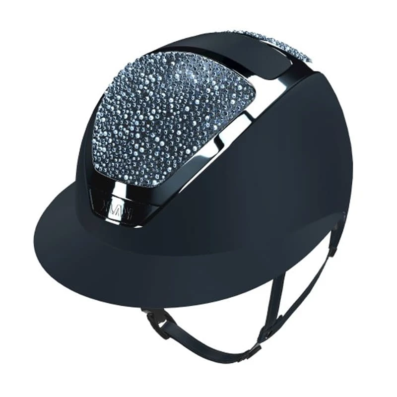 Helmet Kask Starlady Prestige Chrome Crystals Galuchat 6 Helmet Kask Starlady Prestige Chrome Crystals Galuchat - Image 4