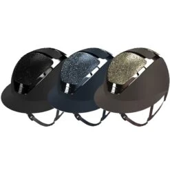 Helmet Kask Starlady Prestige Chrome Crystals On The Rocks
