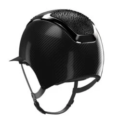 Helmet Kask Starlady Carbon Shine Chrome Crystals On The Rocks -Equestrian Equipment Store Ksk 30 Kask StarladyCarbonShineChromeCrystalsOnTheRocks Black 2