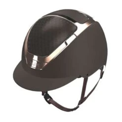 Helmet Kask Dogma Prestige Rose 15 Helmet Kask Dogma Prestige Rose -Equestrian Equipment Store Ksk 31 Kask DogmaPrestigeRose Brown 1