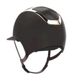 Helmet Kask Starlady Prestige Rose 16 Helmet Kask Starlady Prestige Rose -Equestrian Equipment Store Ksk 33 Kask StarladyPrestigeRose Brown 2