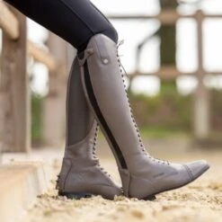 Busse Laval Riding Boots Grey -Equestrian Equipment Store Longridingboots BusseLaval 4026107649498 Grey 7