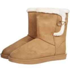 Outdoor Boots HKM Davos Button 14 Outdoor Boots HKM Davos Button -Equestrian Equipment Store Outdoor boots HKM Davos Button 125636500 Camel