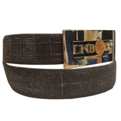 Belt De Niro Iride Patent Black -Equestrian Equipment Store Riem DeNiroBoot Custom Showmodel 640 IrideBlack 3