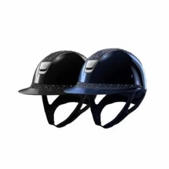 Helmet Samshield Miss Shield Glossy Night Pearl Chrome Silver