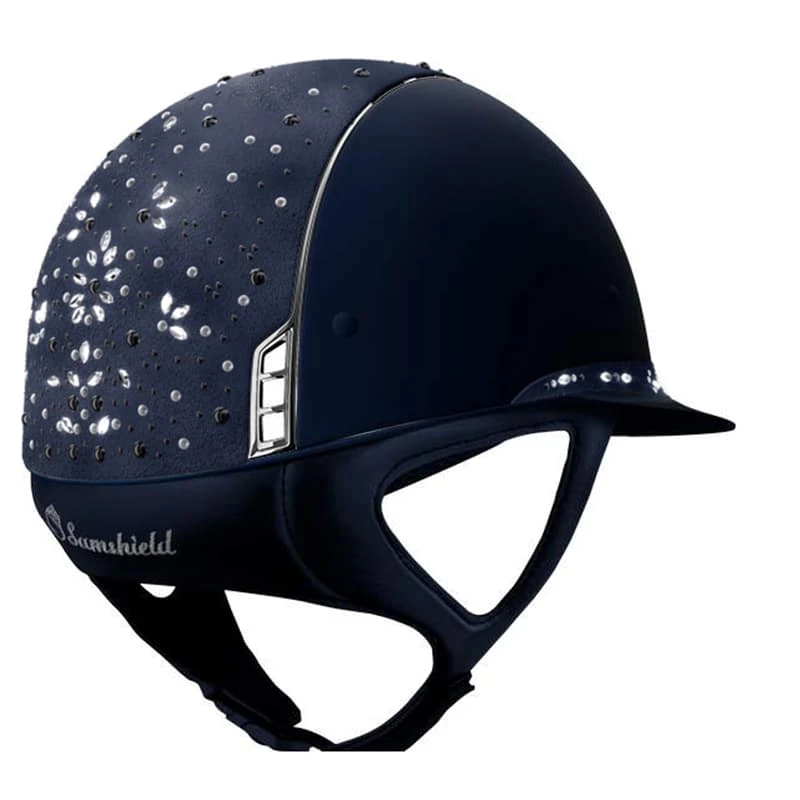 Helmet Samshield Miss Shield Shadowmatt Pearl Drop Chrome Silver 5 Helmet Samshield Miss Shield Shadowmatt Pearl Drop Chrome Silver - Image 3