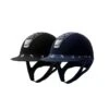 Helmet Samshield Miss Shield Shadowmatt Pearl Drop Chrome Silver -Equestrian Equipment Store Rijhelm Samshield Miss Shield Shadowmatt met Pearl Drop Top 14641 Blue Overzicht