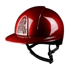 Helmet KEP Italia Smart Polo Polish -Equestrian Equipment Store Rijhelm KEPItalia SmartPoloPolish 11158 Bordeaux 1