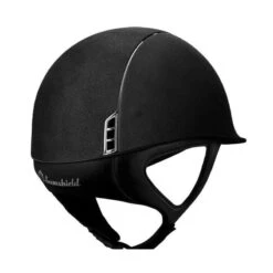 Helmet Samshield Alcantara Chrome Silver -Equestrian Equipment Store S001 Samshield Alcantara BlackBack