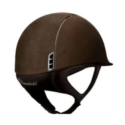 Helmet Samshield Alcantara Chrome Silver -Equestrian Equipment Store S001 Samshield Alcantara BrownBack