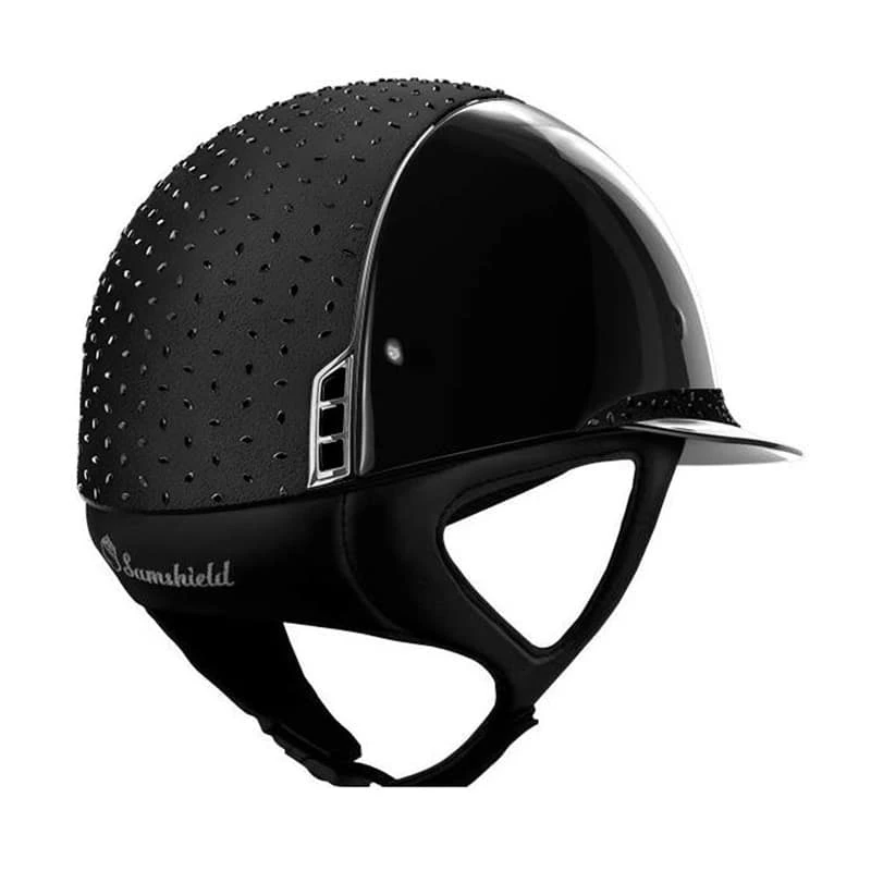 Helmet Samshield Miss Shield Glossy Crystal Comet Chrome Silver 5 Helmet Samshield Miss Shield Glossy Crystal Comet Chrome Silver - Image 3