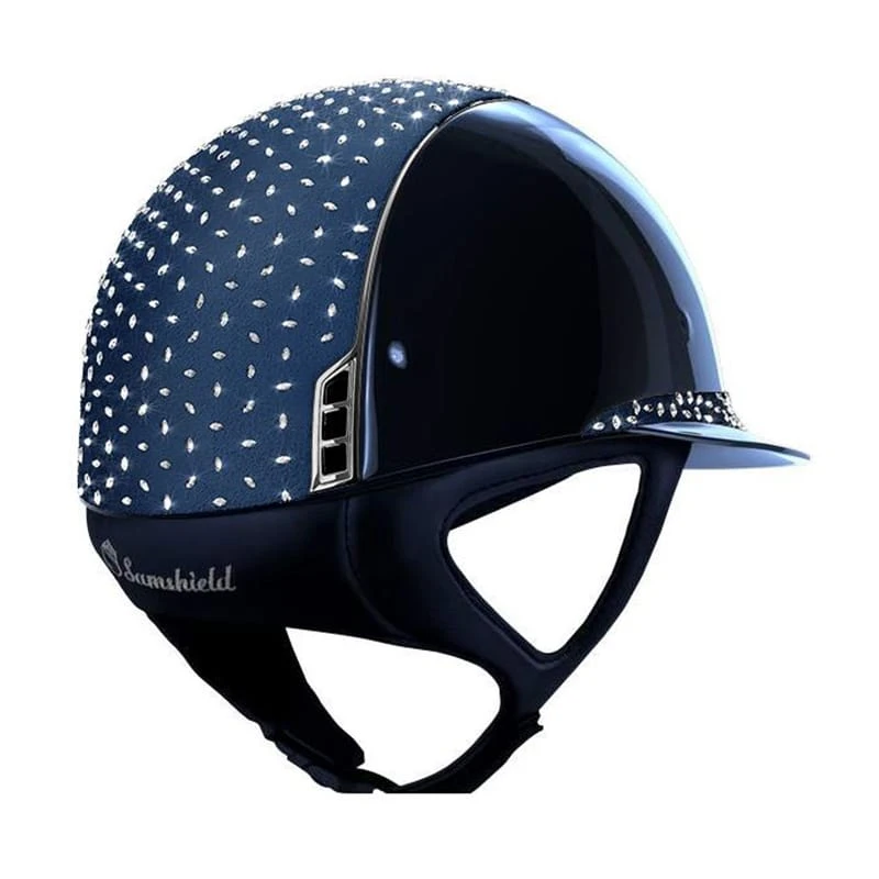 Helmet Samshield Miss Shield Glossy Crystal Comet Chrome Silver 7 Helmet Samshield Miss Shield Glossy Crystal Comet Chrome Silver - Image 5