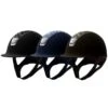 Helmet Samshield Shadowmatt Medley Chrome Silver -Equestrian Equipment Store S014 Samshield Standard Shadowmatt Crystal Fabric Chrome Medley Overzicht