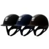Helmet Samshield Shadowmatt Crystal Fabric Chrome Silver 1 Helmet Samshield Shadowmatt Crystal Fabric Chrome Silver -Equestrian Equipment Store S015 Samshield Standard Shadowmatt Crystal Fabric Chrome Silver Overzicht