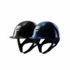 Helmet Samshield Glossy Crystal Comet Chrome Silver 1 Helmet Samshield Glossy Crystal Comet Chrome Silver -Equestrian Equipment Store S029 Samshield Standard Glossy Crystal Comet Chrome Silver Overzicht