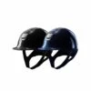 Helmet Samshield Glossy Crystal Fabric Chrome Silver -Equestrian Equipment Store S030 Samshield Standard Glossy Crystal Fabric Chrome Silver Overzicht