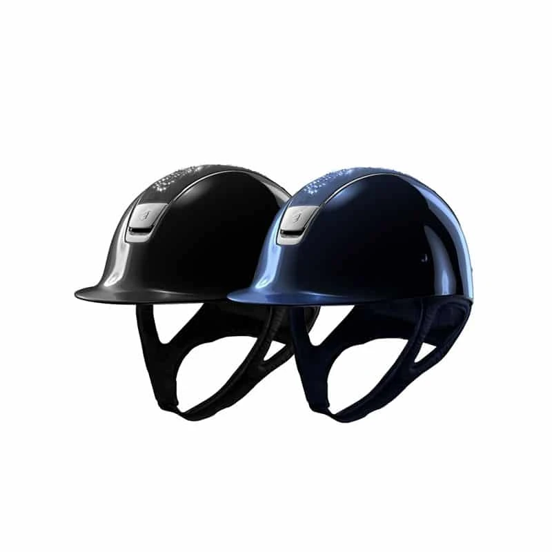 Helmet Samshield Glossy Flower Swarovski Chrome Silver 3 Helmet Samshield Glossy Flower Swarovski Chrome Silver