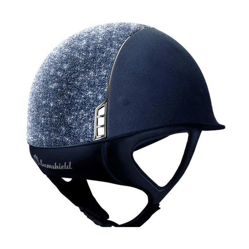 Helmet Samshield Alcantara Crystal Fabric Chrome 7 Helmet Samshield Alcantara Crystal Fabric Chrome - Image 5