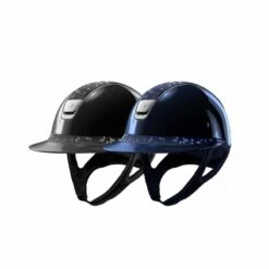 Helmet Samshield Miss Shield Glossy Crystal Leaf Chrome Silver