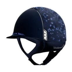 Helmet Samshield Miss Shield Shadowmatt Crystal Leaf Chrome Silver 9 Helmet Samshield Miss Shield Shadowmatt Crystal Leaf Chrome Silver -Equestrian Equipment Store S107 Miss Shield Shadowmatt Crystal Leaf Chrome Blue 2